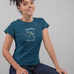 Sagittarius Radiance Women T-Shirt Navy Blue