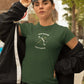Sagittarius Radiance Women T-Shirt Olive Green