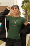 Sagittarius Radiance Women T-Shirt Olive Green