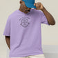 Balance of Sarcasm Men Oversized T-Shirt Lavender