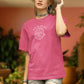 Balance of Sarcasm Women Oversized T-Shirt Blush Pink