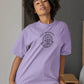 Balance of Sarcasm Women Oversized T-Shirt Lavender