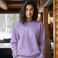 Balance of Sarcasm Women Sweatshirt Lavender