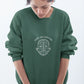 Balance of Sarcasm Women Sweatshirt Olive Green