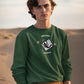 Scorpio Vibes Men Sweatshirt Olive Green