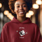 Scorpio Vibes Women Hoodie Maroon