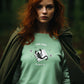 Scorpio Vibes Women Sweatshirt Mint Green