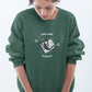 Scorpio Vibes Women Sweatshirt Olive Green