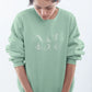 Zen Bones Women Sweatshirt Mint Green