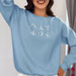 Zen Bones Women Sweatshirt Steel Blue