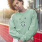 Sweet Symphony Men Sweatshirt Mint Green