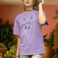 Sweet Symphony Women Oversized T-Shirt Lavender