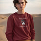 Cool Waddle Men Sweatshirt Maroon