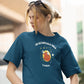 Taurus Force Women Oversized T-Shirt Steel Blue