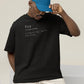 Tea Noun Men Oversized T-Shirt Navy Blue