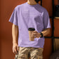 Tea Noun Men Oversized T-Shirt Lavender