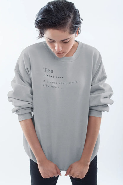 Tea Women Sweatshirt Grey