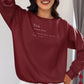 Tea Women Sweatshirt Maroon