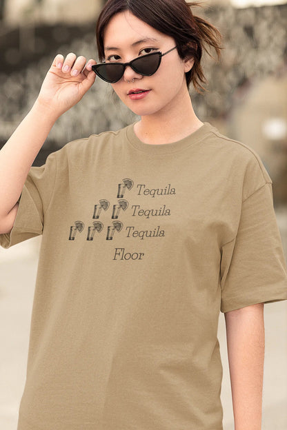 Tequila Countdown Women Oversized T-Shirt