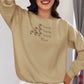 Tequila Countdown Women Sweatshirt Beige