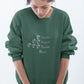 Tequila Countdown Women Sweatshirt Olive Green