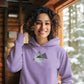 Triangular Harmony Women Hoodie Lavender