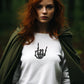 Skeletal Sup' Women Sweatshirt White