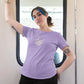 Skeletal Sup' Women T-Shirt Lavender