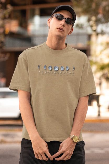 Lunar Zodiac Men Oversized T-Shirt