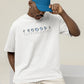 Lunar Zodiac Men Oversized T-Shirt Steel Blue