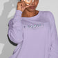 Lunar Zodiac Women Sweatshirt Lavender