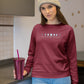 Lunar Zodiac Women Sweatshirt Maroon