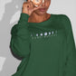 Lunar Zodiac Women Sweatshirt Olive Green