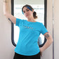 Lunar Zodiac Women T-Shirt Sky Blue