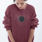 Zodiac Cosmos Women Sweatshirt Maroon